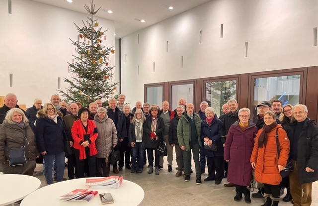 Besuch von SPD 60plus im Hessischen Landtag